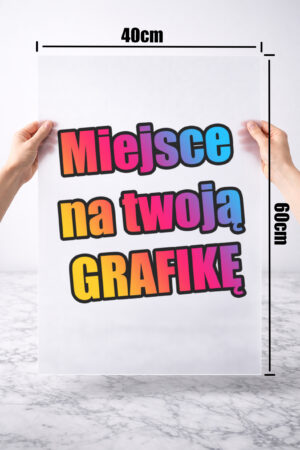 wydruk dtf na arkuszach