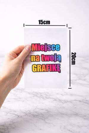 wydruk dtf na arkuszach